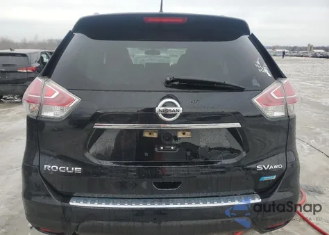 2014 Nissan Rogue S z USA, uszkodzony, nr VIN 5N1AT2MV7EC787088